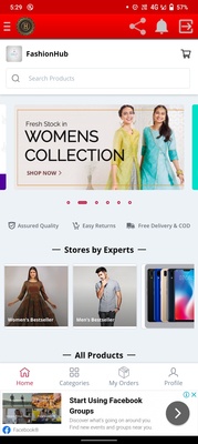 FashionHub screenshot 1