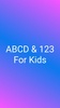 ABCD & 123 For Kids screenshot 3