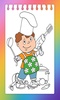 Kitchen Cooking Coloring Pages -Kids Coloring Book screenshot 5