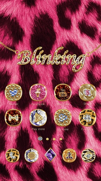 Blinking GOLauncher EX Theme - Preview 7