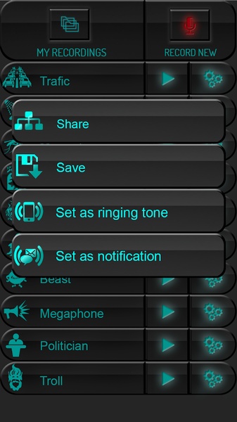 Voice Changer Ringtone Maker - Preview 3