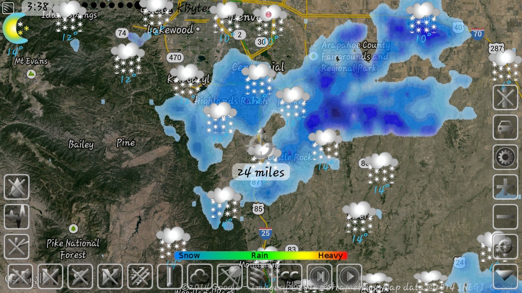Animated Weather Map - Preview 3