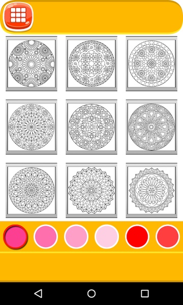 Mandalas Coloring - Preview 4
