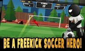 Stickman Freekick Soccer Hero screenshot 2