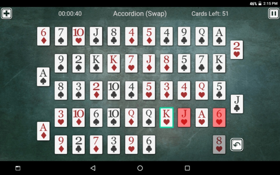 Accordion Solitaire - Preview 2
