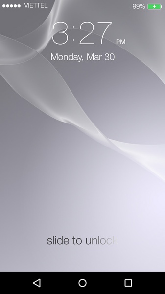 Lock Screen Xperia - Preview 1