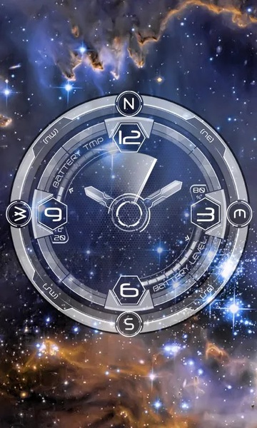 Battery Indicator Galaxy Theme LWP - Preview 2