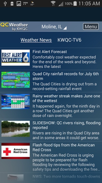 QCWeather - Preview 2