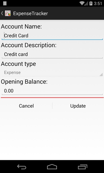 ExpenseTracker - Preview 1