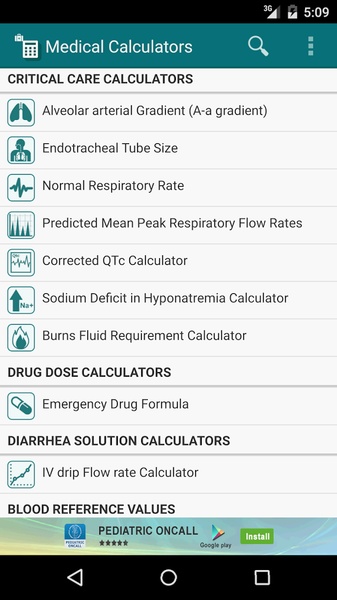 Medical Calculators - Preview 13