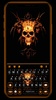 Evil Skull Keyboard Background screenshot 5