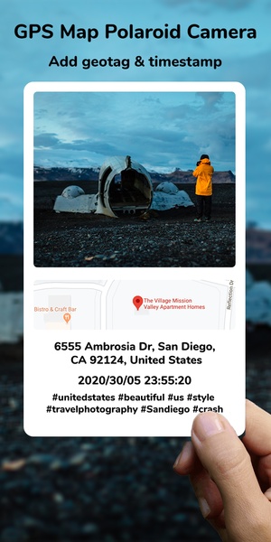 GPS Map Polaroid Camera - Preview 5