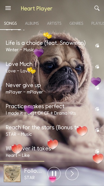 Heart Music Player - Preview 9