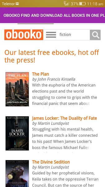 Obooko Find And download all books in one place - Preview 4