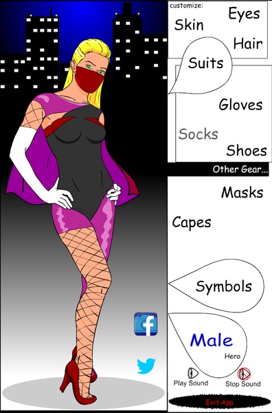 Create A Superhero - Preview 1