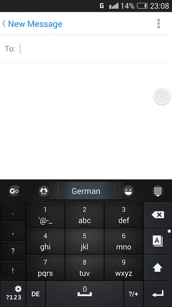 German for GO Keyboard - Emoji - Preview 1