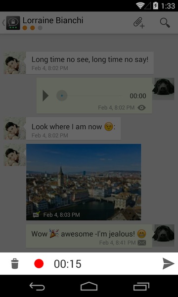 Threema Voice Message Plugin - Preview 1