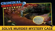 Hidden Object Criminal Crime screenshot 1