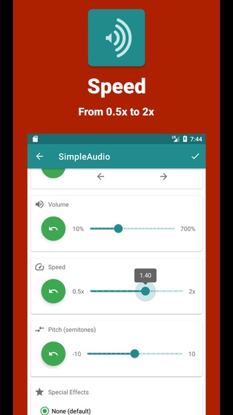 Simple Audio Editor - Preview 4