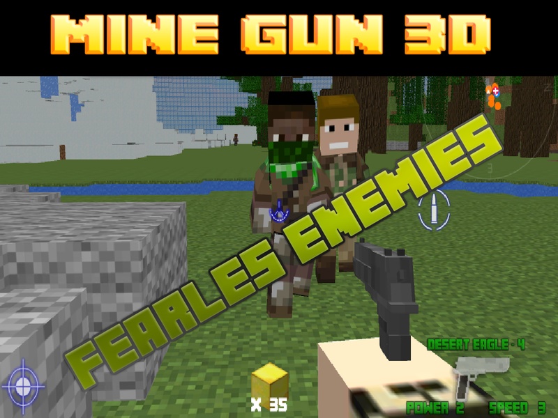 Mine Gun 3d - Cube FPS - Preview 11