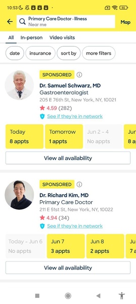 ZocDoc - Preview 4