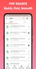 uPDF - PDF Reader, PDF Viewer screenshot 2