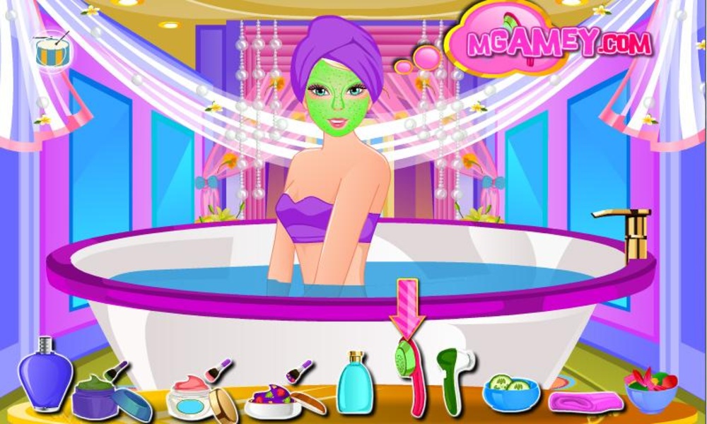 Twin Princess at Spa Salon - Preview 9