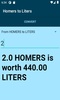 Homers to Liters converter screenshot 4