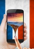 France Flag Zipper Lock screenshot 1