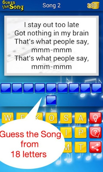 Guess the Song 2015 - Preview 6
