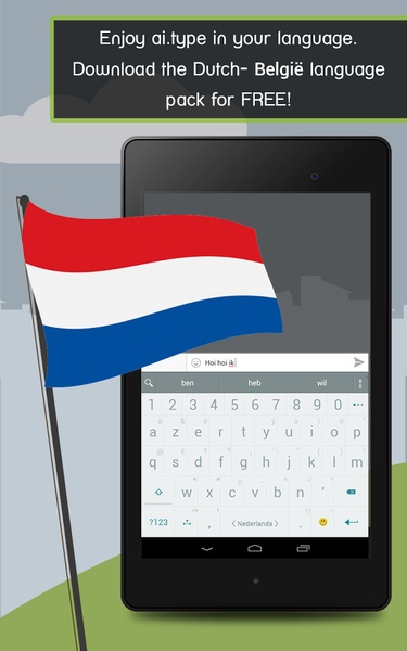 A.I.type Dutch Predictionary - Preview 2