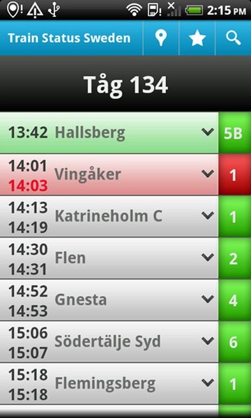 Train Status Sweden - Preview 1