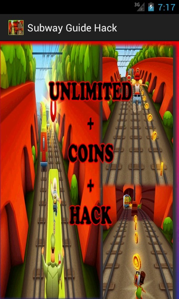 Guide to unlimited subway surfers