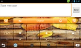 GO Keyboard Orange Autumn Theme screenshot 1