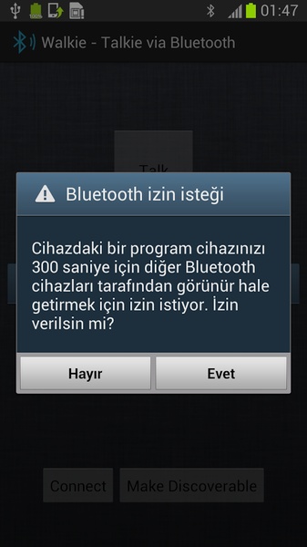 Walkie - Talkie via Bluetooth - Preview 1