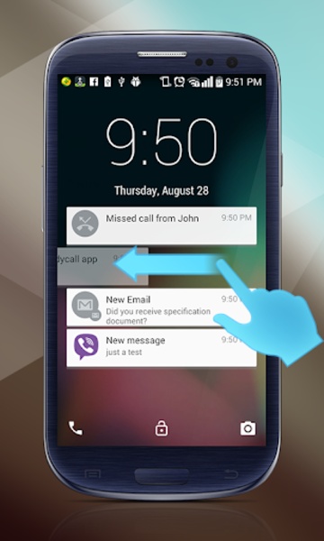 Lollipop LockScreen - Preview 4