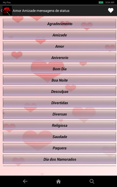 Amor Amizade mensagens de status - Preview 2
