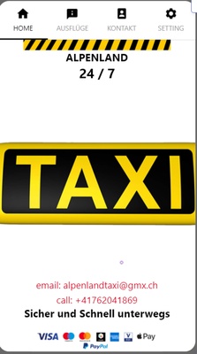Taxi Interlaken Alpenland screenshot 1