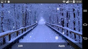 Winter Forest Live Wallpaper screenshot 2