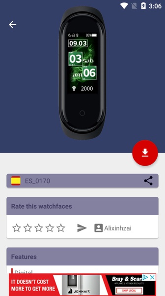Mi Band 4 Watchfaces - Preview 7
