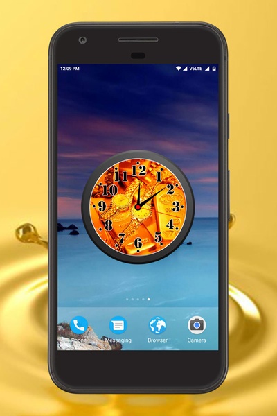 Gold Clock Live Wallpaper - Preview 4