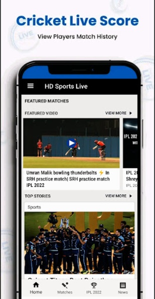 HD Sports Live Cricket Score for Android Download the APK from