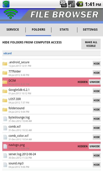 WiFi File Browser - Preview 7