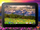 Mountain flowers Live Wallpaper screenshot 2