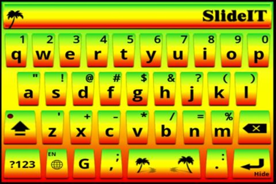 SlideIT Reggae skin skin - Preview 1