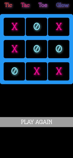 Tic Tac Toe Glow for Android - Download the APK from Uptodown