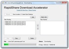 Rapidshare Download Accelerator screenshot 1