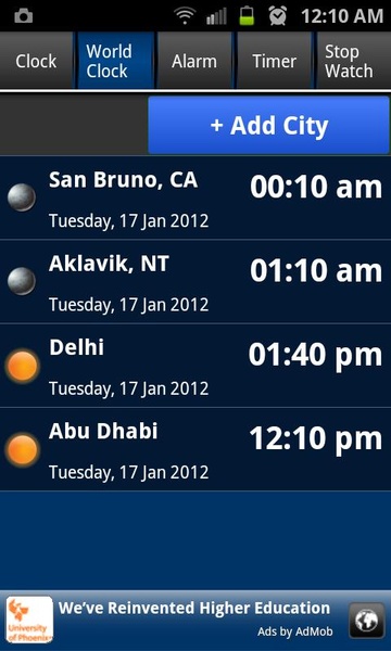 World Clock - Preview 4