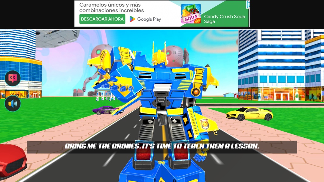 Flying Muscle Car Transform Robot - Preview 2