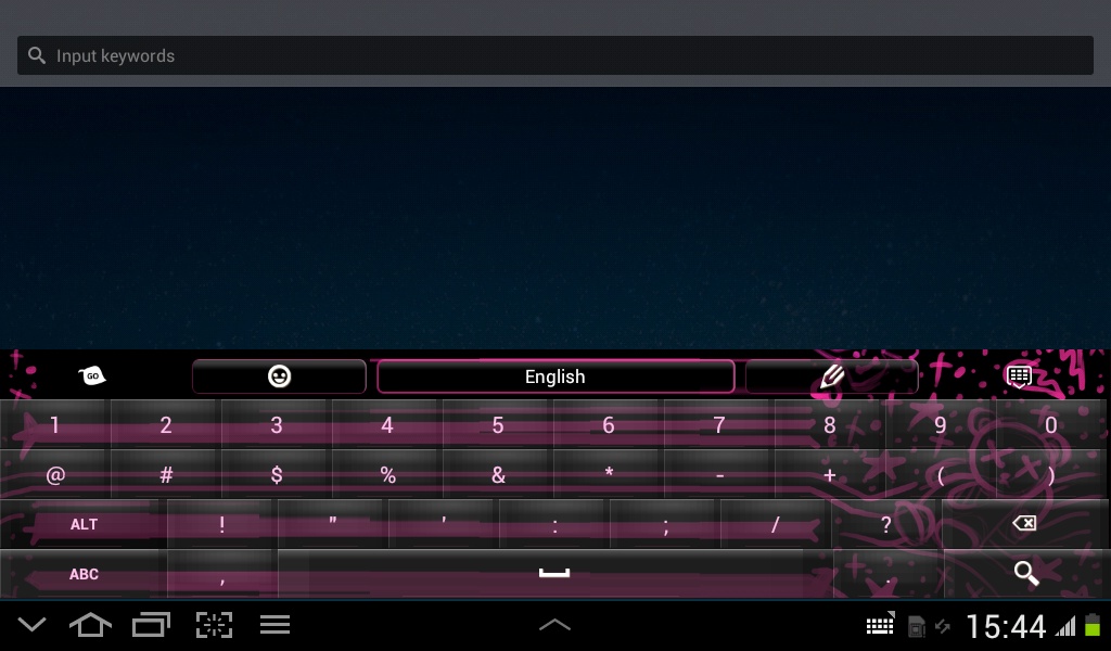 Emo Pink Keyboard - Preview 3